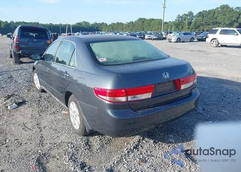 2003 Honda Accord 2.4 Lx from USA, damaged, VIN JHMCM56393C068928